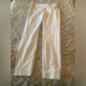 Very light blue pants